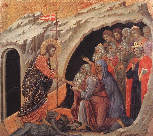 Duccio di Buoninsegna Descent to Hell Norge oil painting art